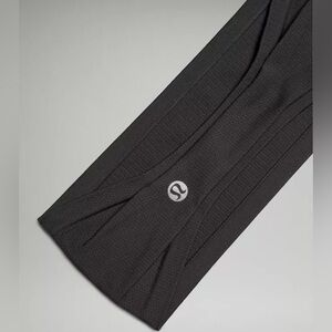 Grey Lululemon Metal Vent Tech Wide Headband